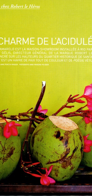 Casa Amarelo - Robert Le Héros - Presse - Maison Française - 1