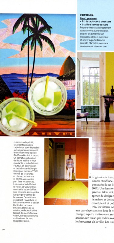 Casa Amarelo - Robert Le Héros - Presse - Maison Française - 5