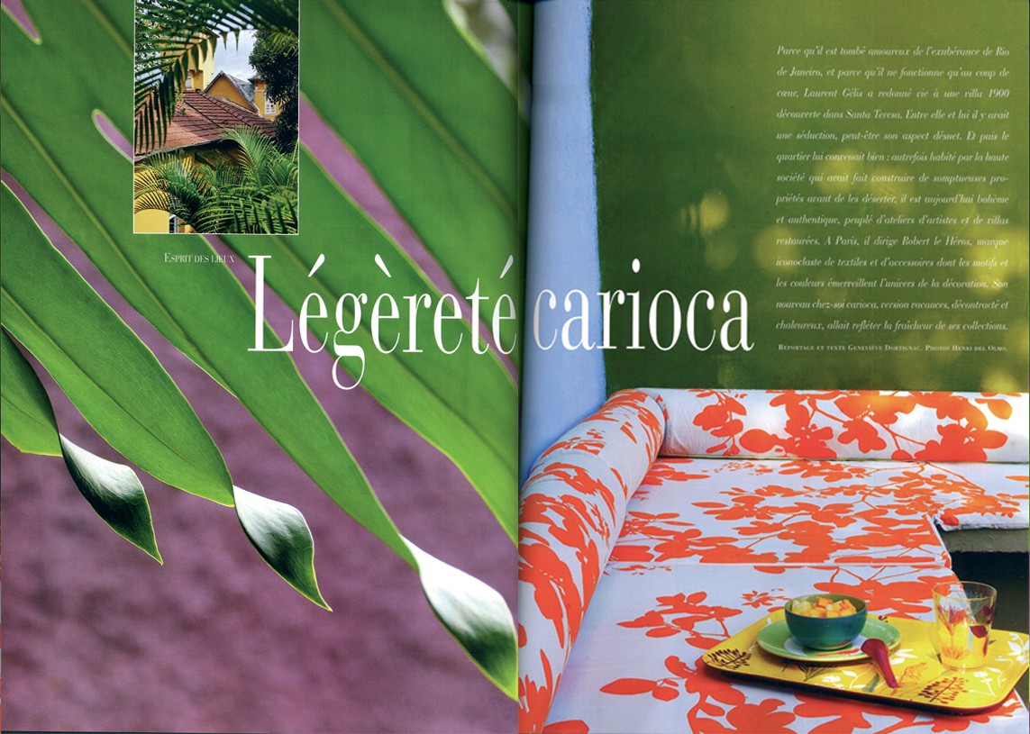 Casa Amarelo - Robert Le Héros - Presse - Coté Sud - 1