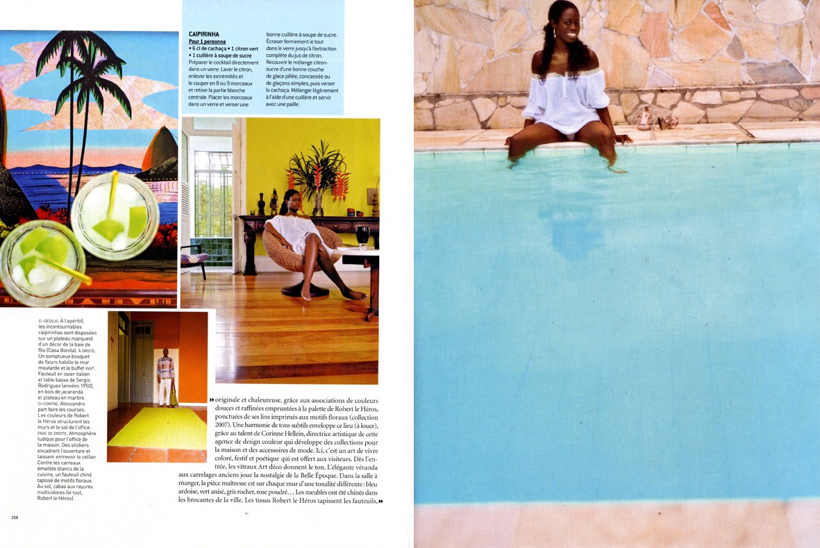 Casa Amarelo - Robert Le Héros - Imprensa - Maison Française - 5